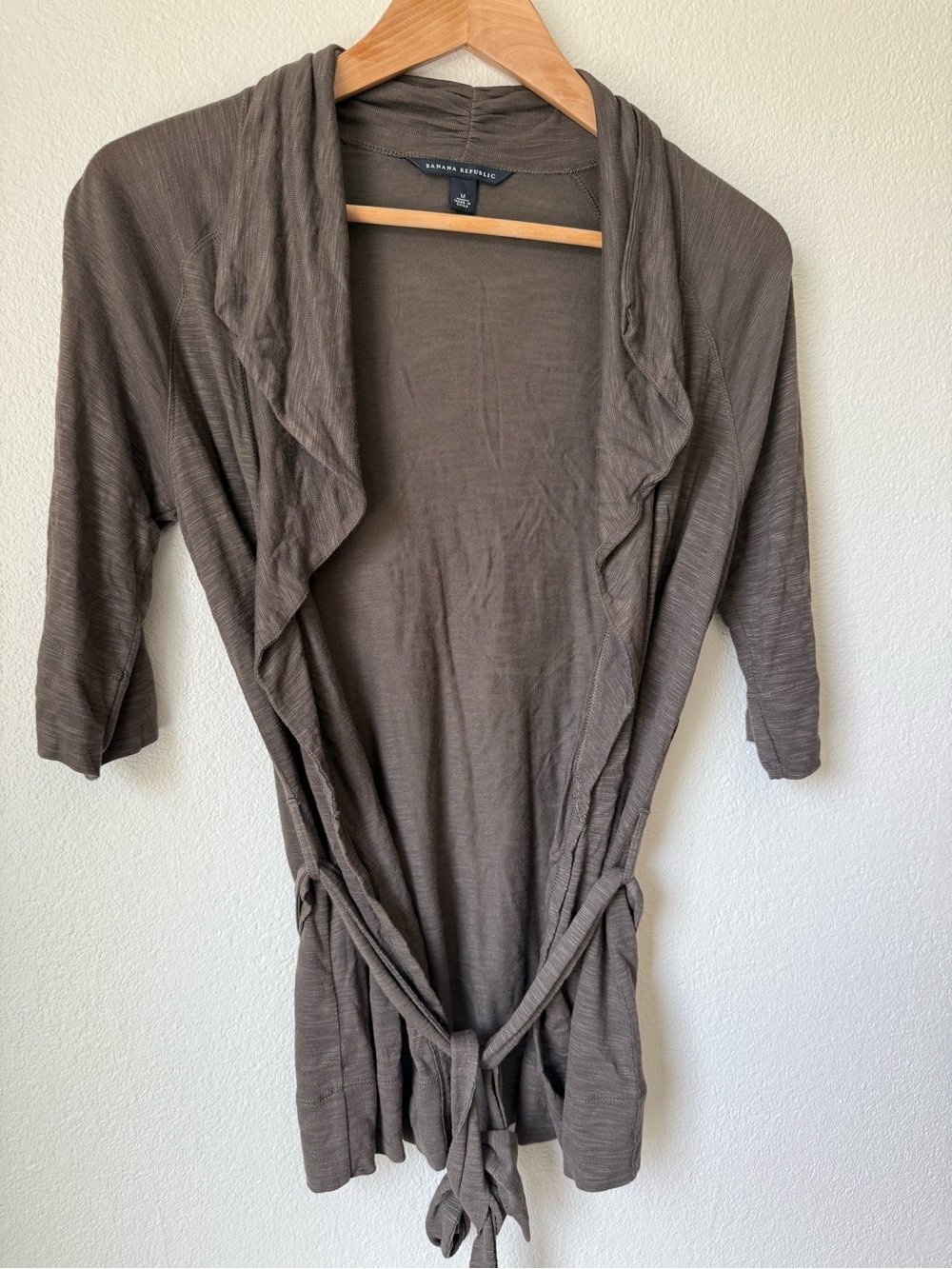 Banana Republic Olive Green Women's Top